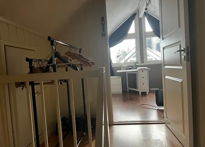 Loftroom In Townhouse Oslo 1 Singel Bed 1 Double Bed