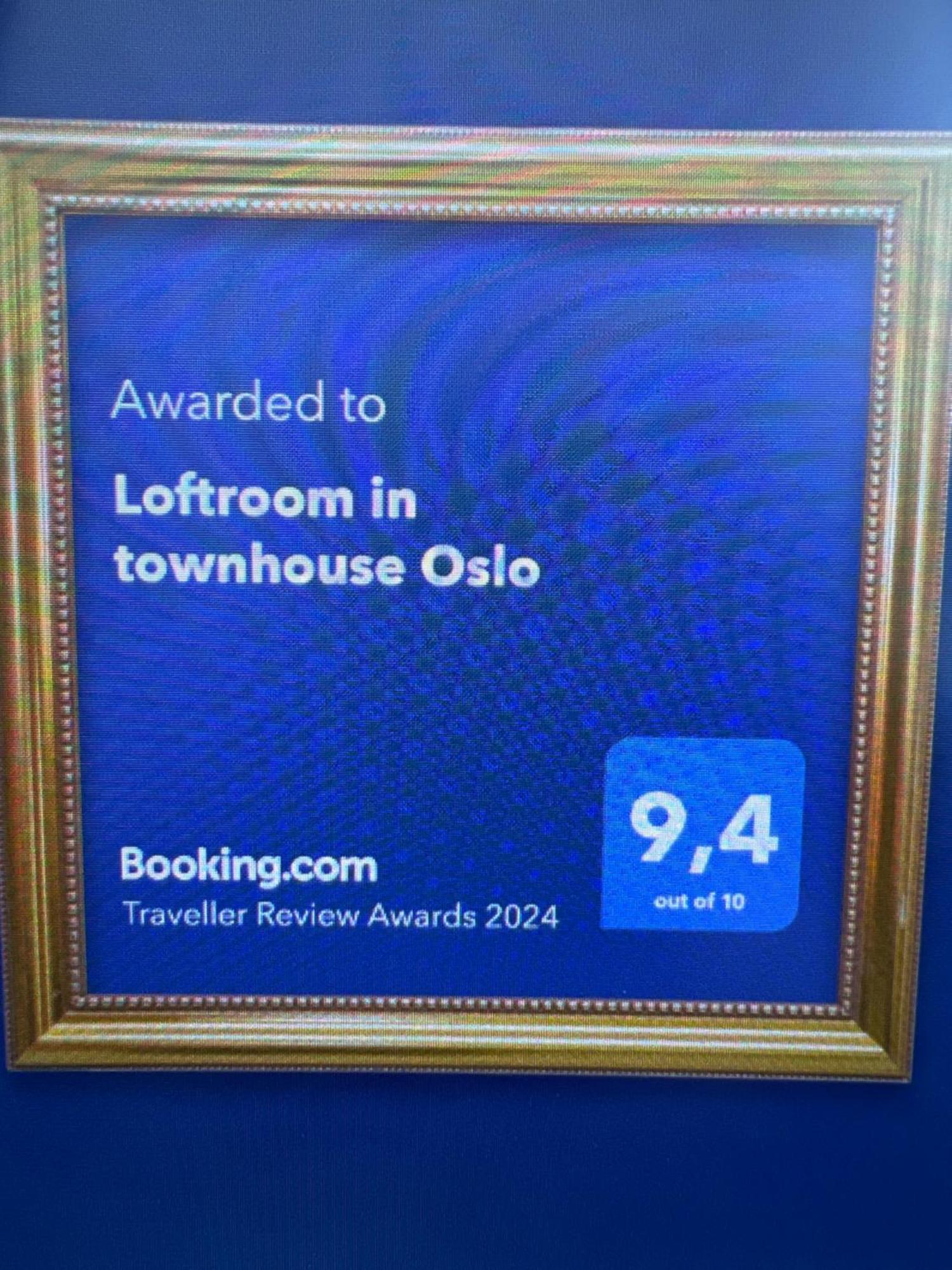 Loftroom In Townhouse Oslo 1 Singel Bed 1 Double Bed Privatunterkunft Lorenskog